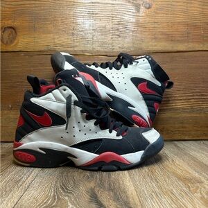 Nike Black and Red Flight Sneakers